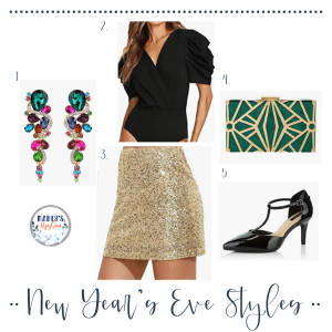 New Year's Eve Outfit with Sparkle