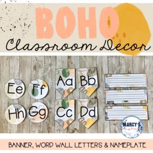 boho classroom set